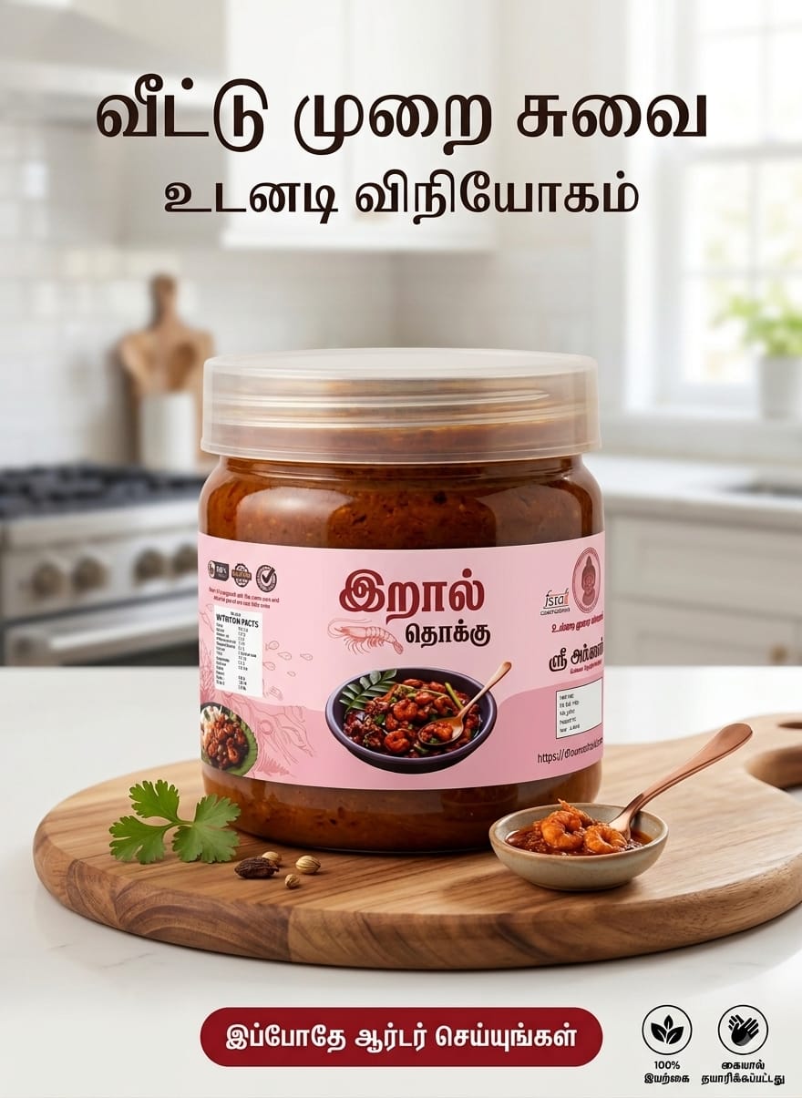Spicy Prawn Thokku